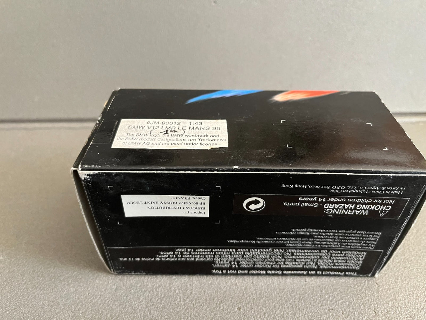 Voiture Miniature BMW V12 LMR Le Mans 99 Jadi 1/43
