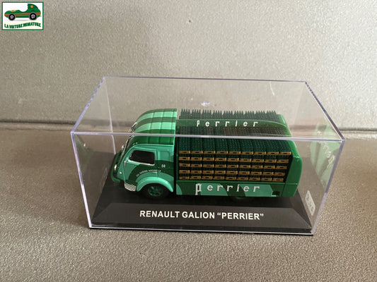 Voiture Miniature Camion Publicitaire Renault Galion Perrier au 1/43