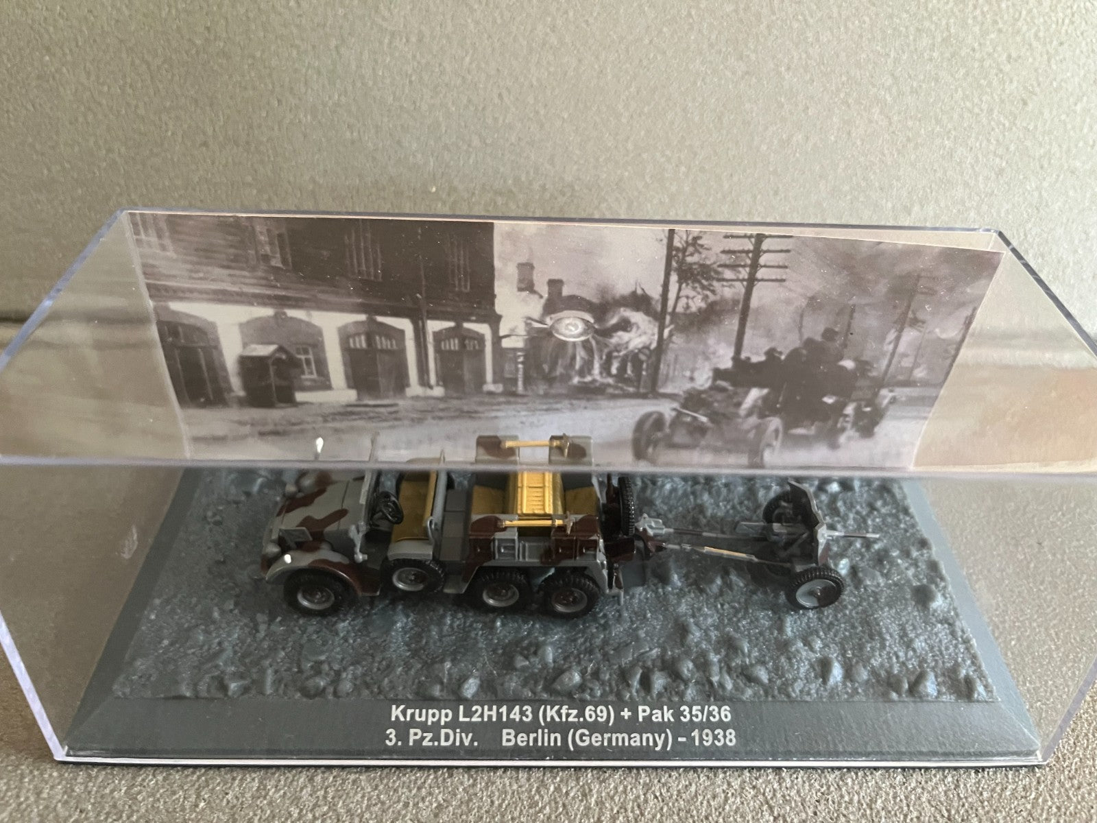 Miniature Militaire Char Tank Blindé Krupp L2H143 Kfz. 69 Pak 35/36 Altaya 1/72