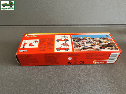 Voiture miniature Majocar 7300 4x4 Remorque avec Moto Majorette