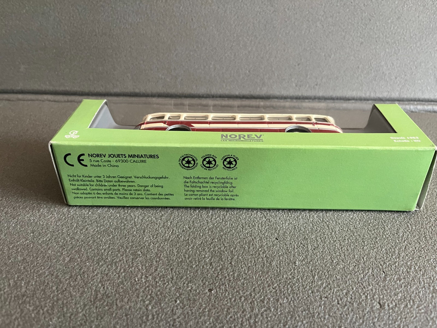 Voiture Miniature Autobus Saviem SC1 Norev HO 1/86 1/87