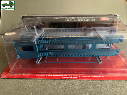 Voiture miniature Camion Portes Voitures Transports Saviem SM 10 Dagobert 1/43
