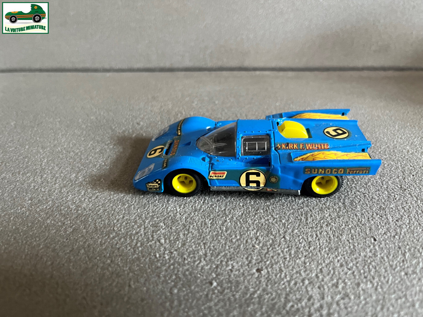Ancienne Miniature Voiture Super Champion Ferrari 512 M France 1/43