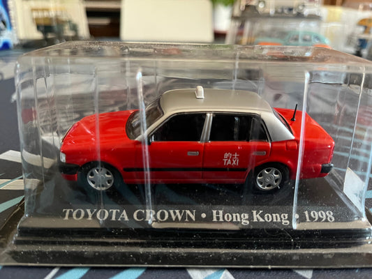 Voiture Miniature Toyota Crown Hong Kong 1998 Taxi Du Monde au 1/43 Altaya