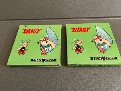Lot Ancien Super 8 Film Office Astérix Assieges Cesar + Tournee Potion Magique