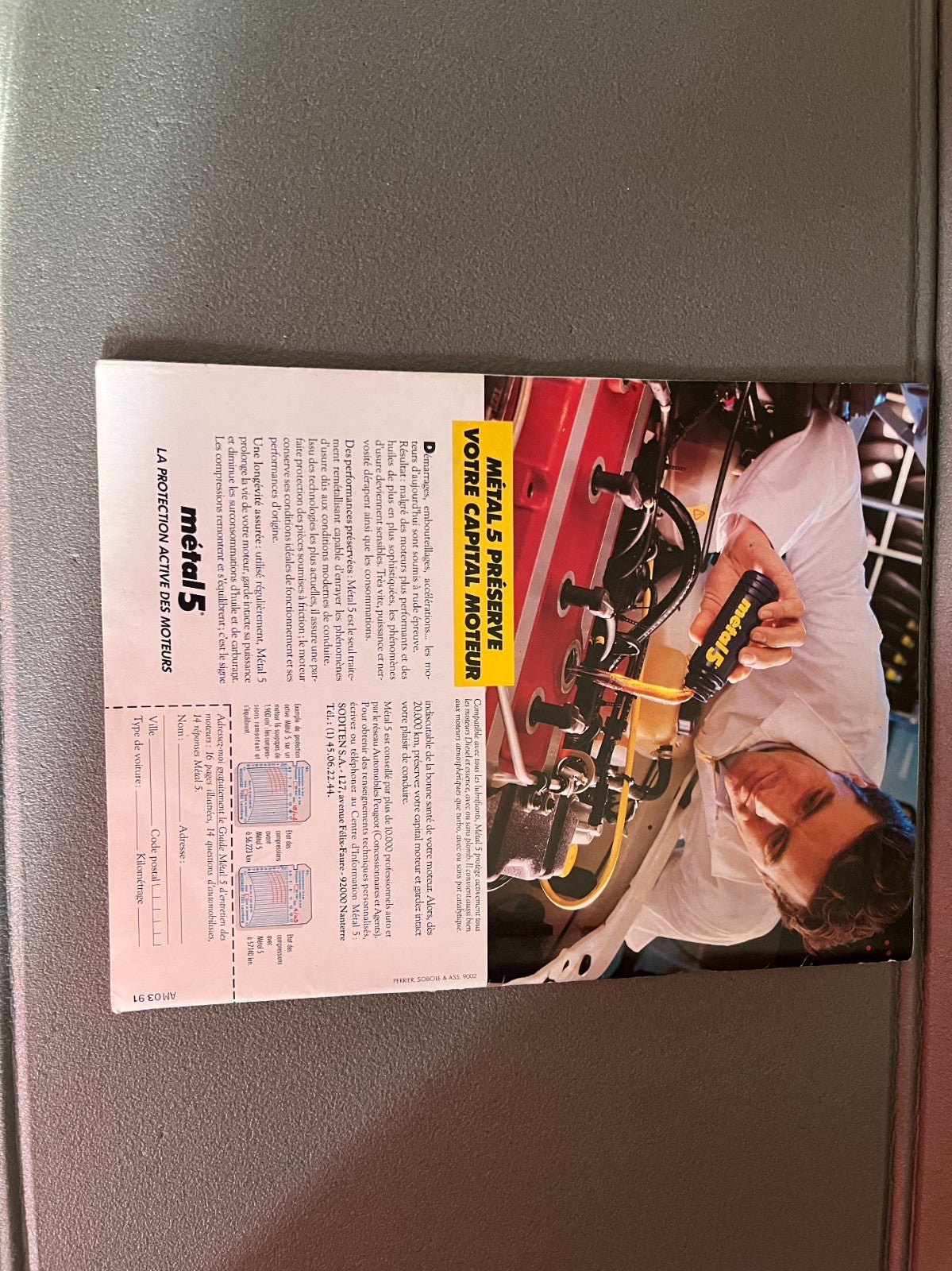 Livre Revue Voiture Automobile AutoMoto N°102