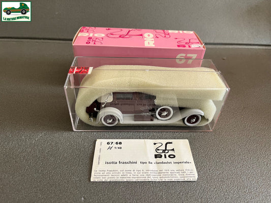 Voiture Miniature Rio Isotta Fraschini tipo 8a landaulet imperiale au 1/43