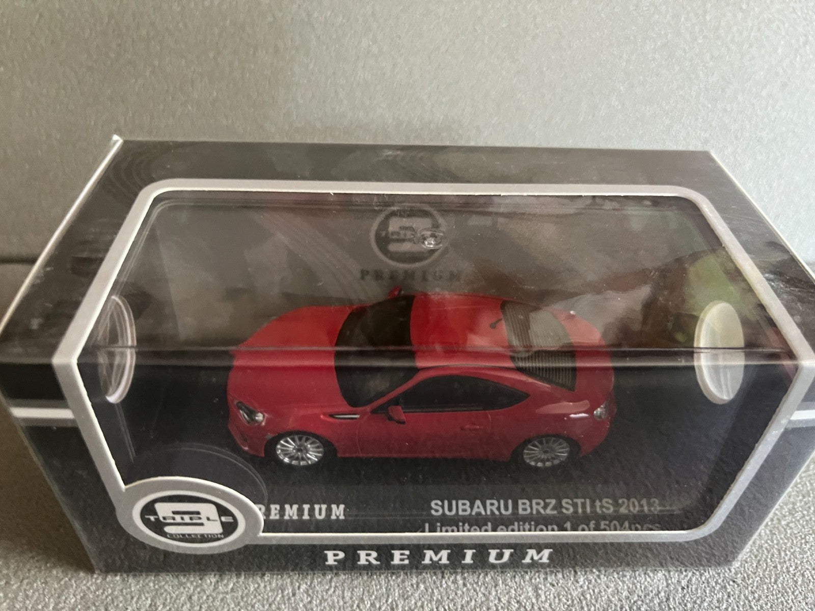 Voiture Miniature Subaru BRZ STI tS 2013 Triple 9 au 1/43
