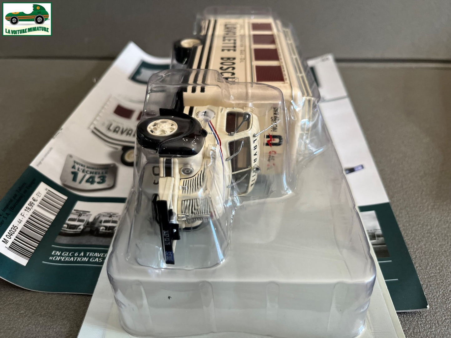 Voiture miniature Camion Berliet GLC 6 Gazelle Hachette 1/43