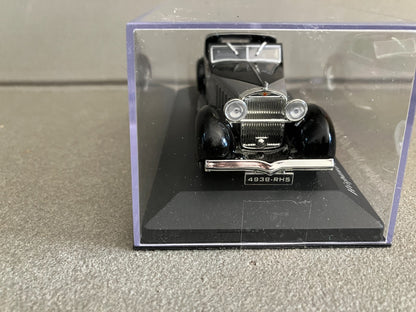 Voiture Miniature Hispano Suiza J12 T68 Fernandez Darrin 1933 Altaya au 1/43