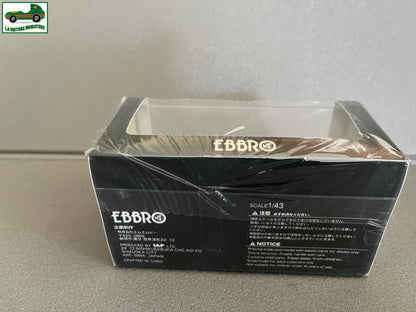 Voiture Miniature RQ Coniglio Debut Race Ebbro au 1/43