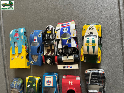 Miniature Lot 15 Voiture Modifiées Repeinte Kit monté  1/43 Défauts Pièces HS