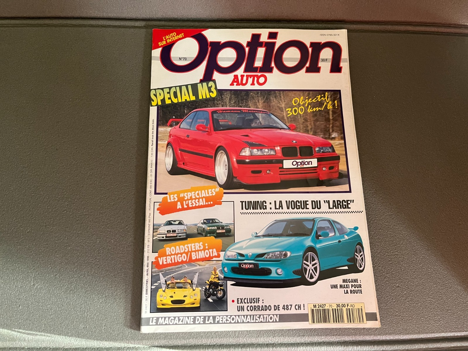 Livre Revue Voiture Automobile Option Auto  Special BMW M3 N°70