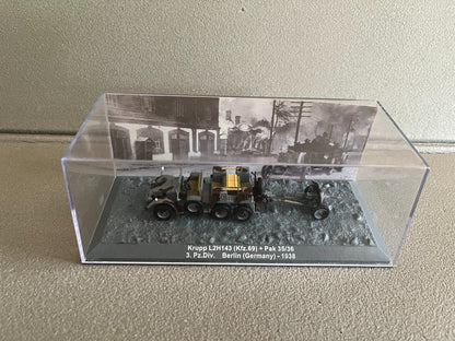 Miniature Militaire Char Tank Blindé Krupp L2H143 Kfz. 69 Pak 35/36 Altaya 1/72