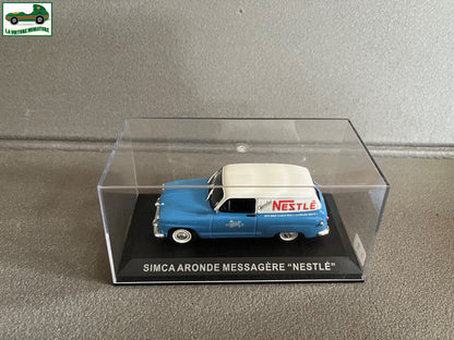 Voiture Miniature Publicitaire Simca Aronde Messagère Nestlé au 1/43