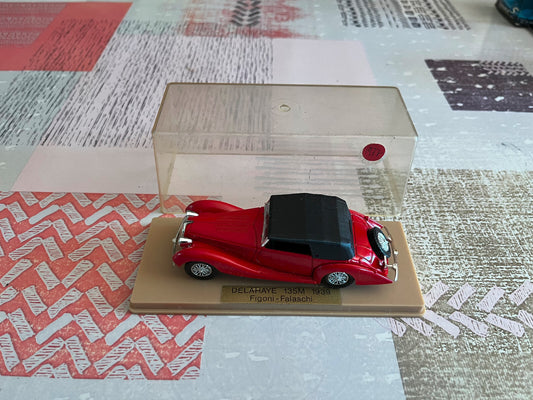 Voiture Miniature Delahaye 135M 1939 Figoni Falaschi Solido au 1/43