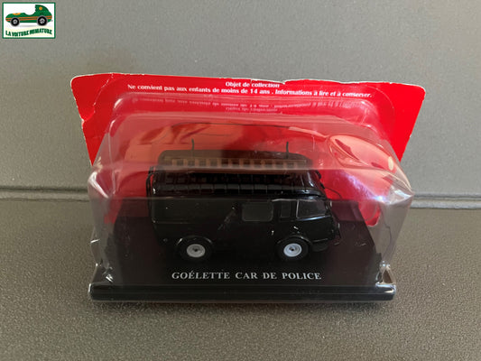 Voiture Miniature Camion Renault Goélette Car de Police Hachette 1/43