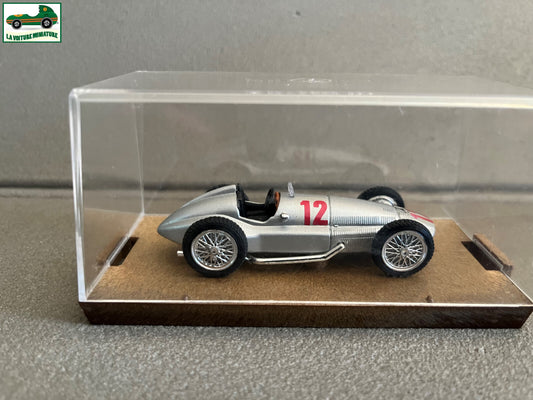 Voiture Miniature Mercedes Benz Course #12 Brumm au 1/43