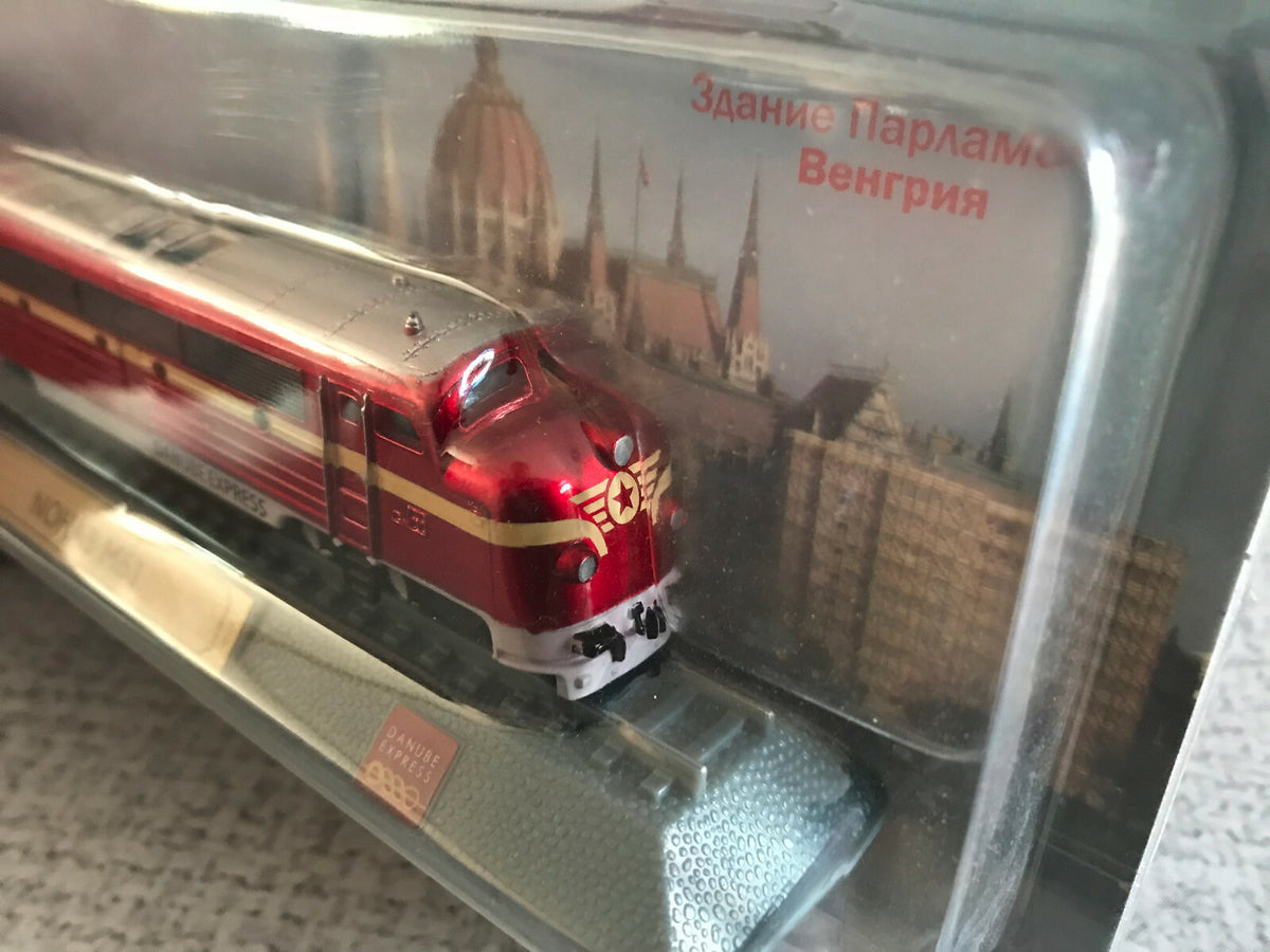 Maquette Locomotive Train Nohab M61 Danube Express N 1/160