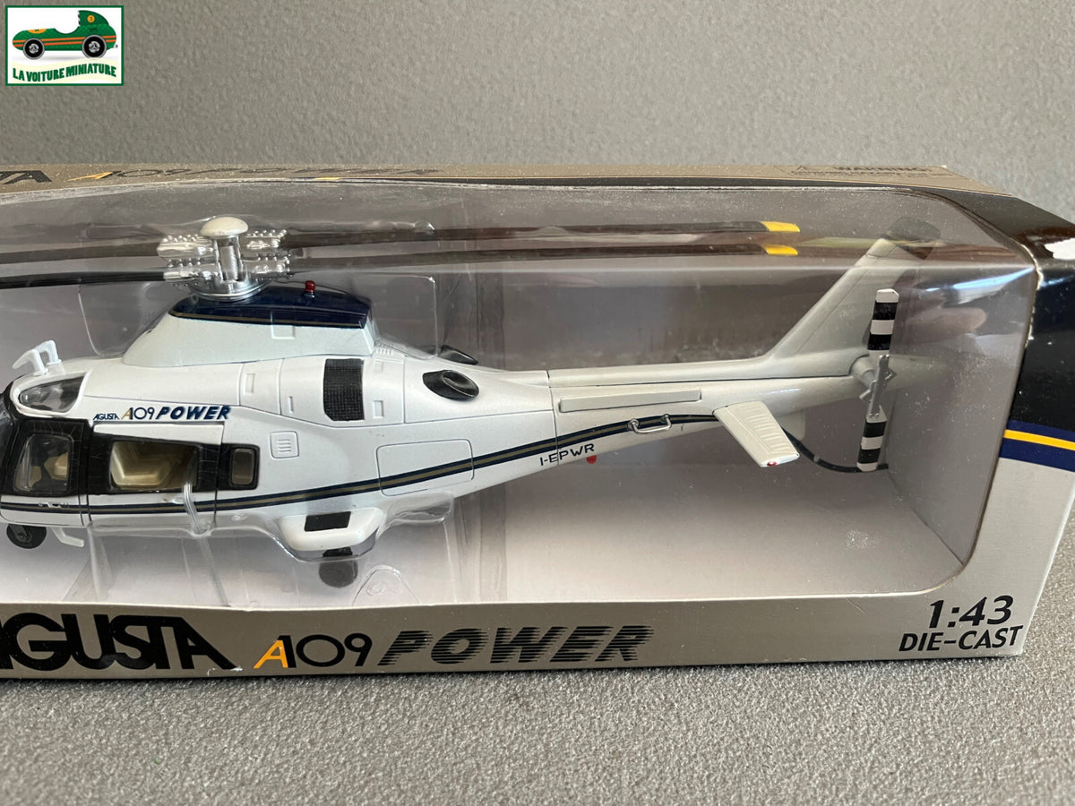 Avion miniature Hélicoptère Agusta A109 Power New Ray au 1/43