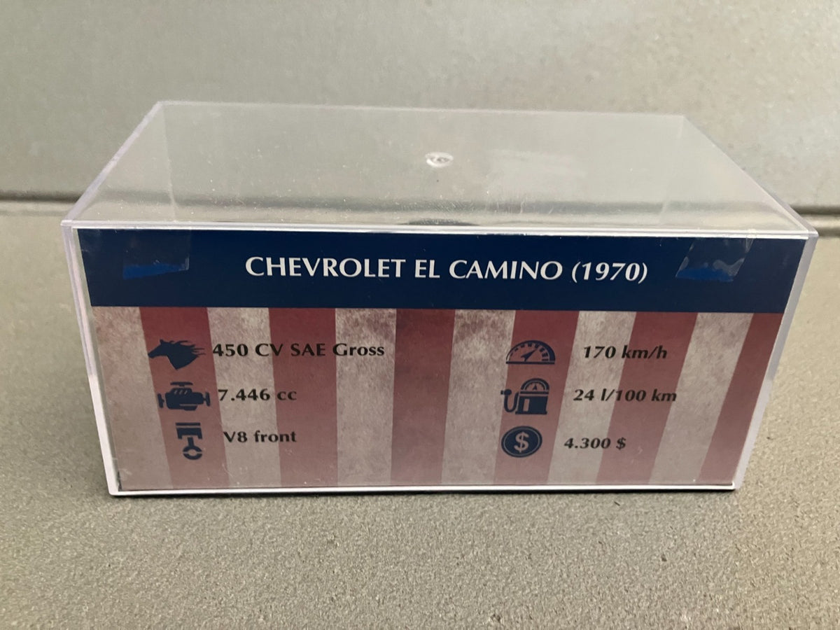 Voiture Miniature American Cars Chevrolet El Camino 1970 Altaya 1/43