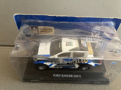 Voiture miniature Ford Ranger 2017 Rallye Paris Dakar au 1/43