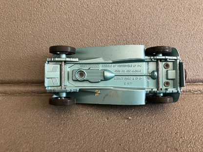 Ancienne Miniature Voiture 1936 SS 100 Jaguar Matchbox N° Y-1 Lesney 1977