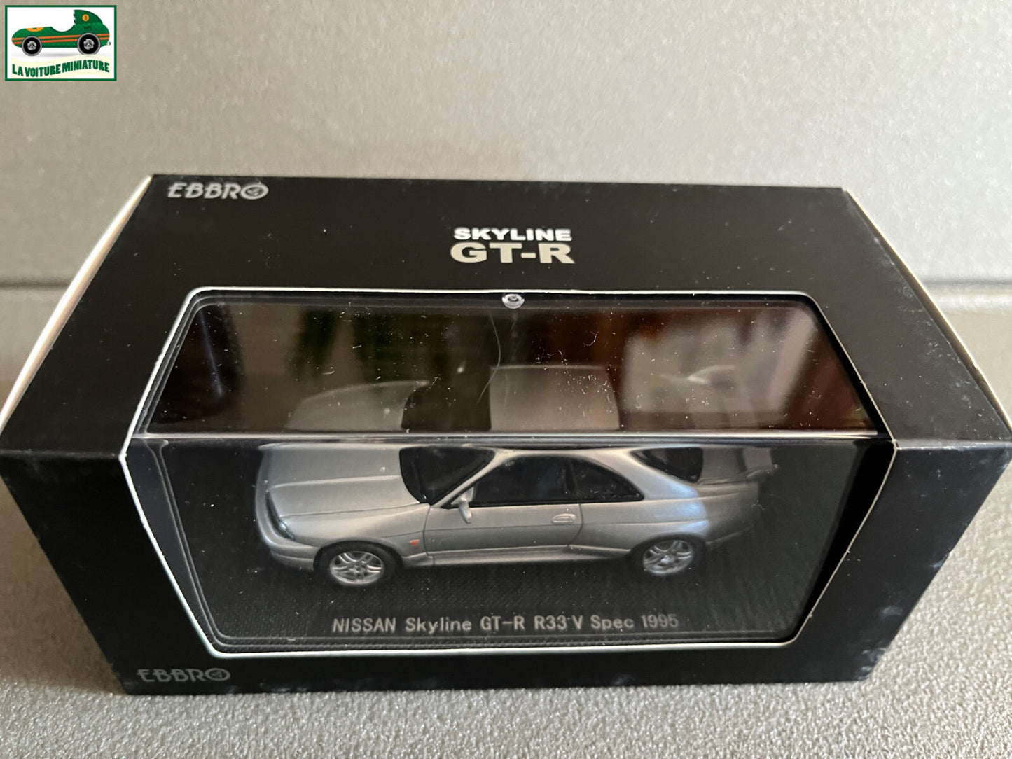 Voiture Miniature Nissan Skyline GT-R R33 V Spec 1995 Ebbro au 1/43