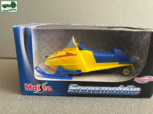 Voiture Miniature Maisto Motorized Snowmobile Scooter des neiges