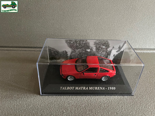 Voiture Miniature Talbot Matra Murena 1980 au 1/43 Ixo Altaya