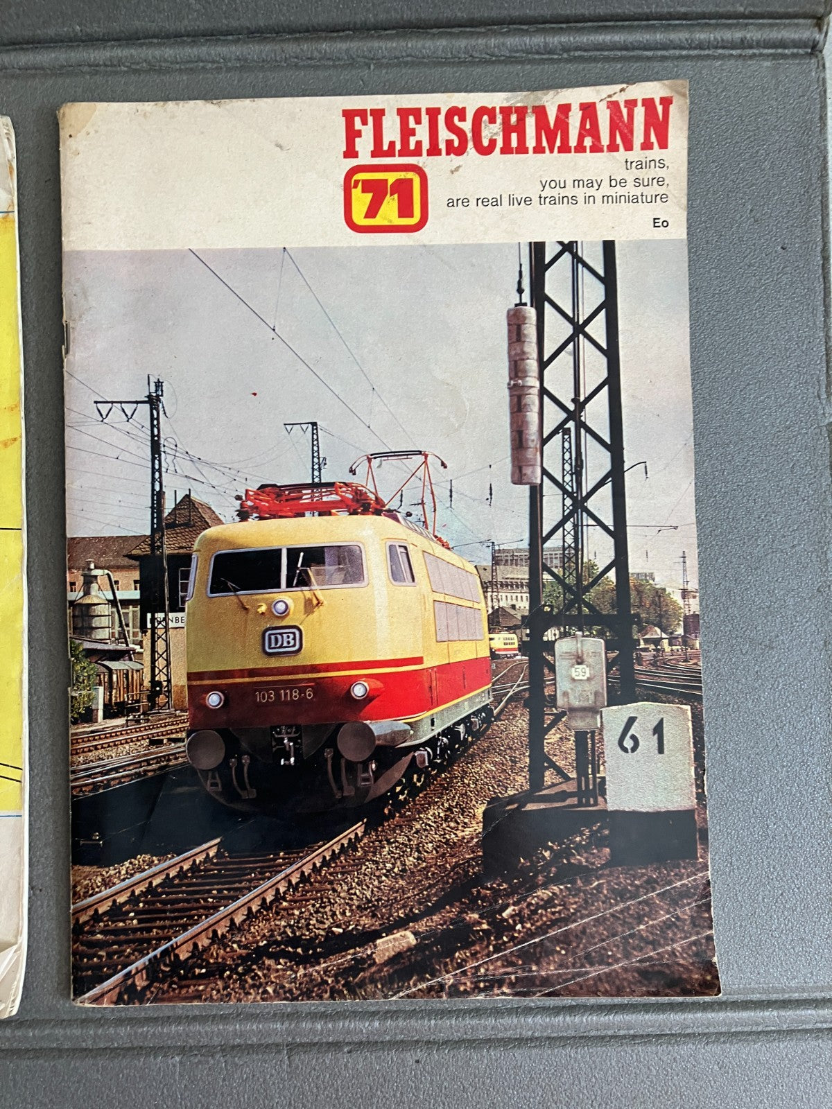 Lot Livre Revue Modélisme Ferroviaire Catalogue Catalogue Fleischmann 70 71