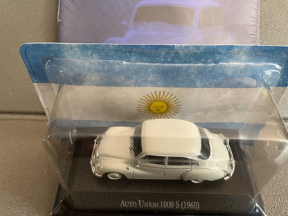 Voiture Miniature Auto Union 1000 S 1960 Autos Inolvidables Argentine 1/43