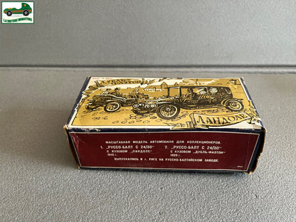 Ancienne Voiture Miniature Russo-Balt Satarov USSR URSS Russe Novoexport 1/43