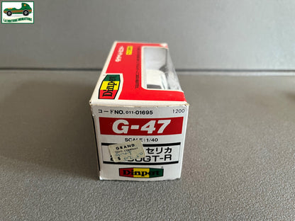 Ancienne Voiture Miniature Toyota Celica 2000 GT-R Diapet G-47 Japan au 1/40
