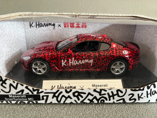 Voiture Miniature Maserati GranTurismo MC Haring au 1/36