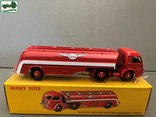 Voiture miniature Tracteur Semi Remorque Panhard ESSO 32 C Dinky Toys Atlas