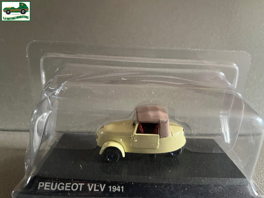 Voiture Miniature Peugeot VLV 1941 Norev Hachette 1/43