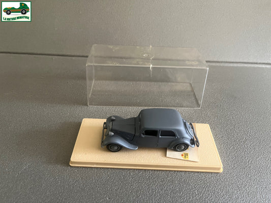 Voiture miniature Citroen Traction Grise Eligor France 1/43