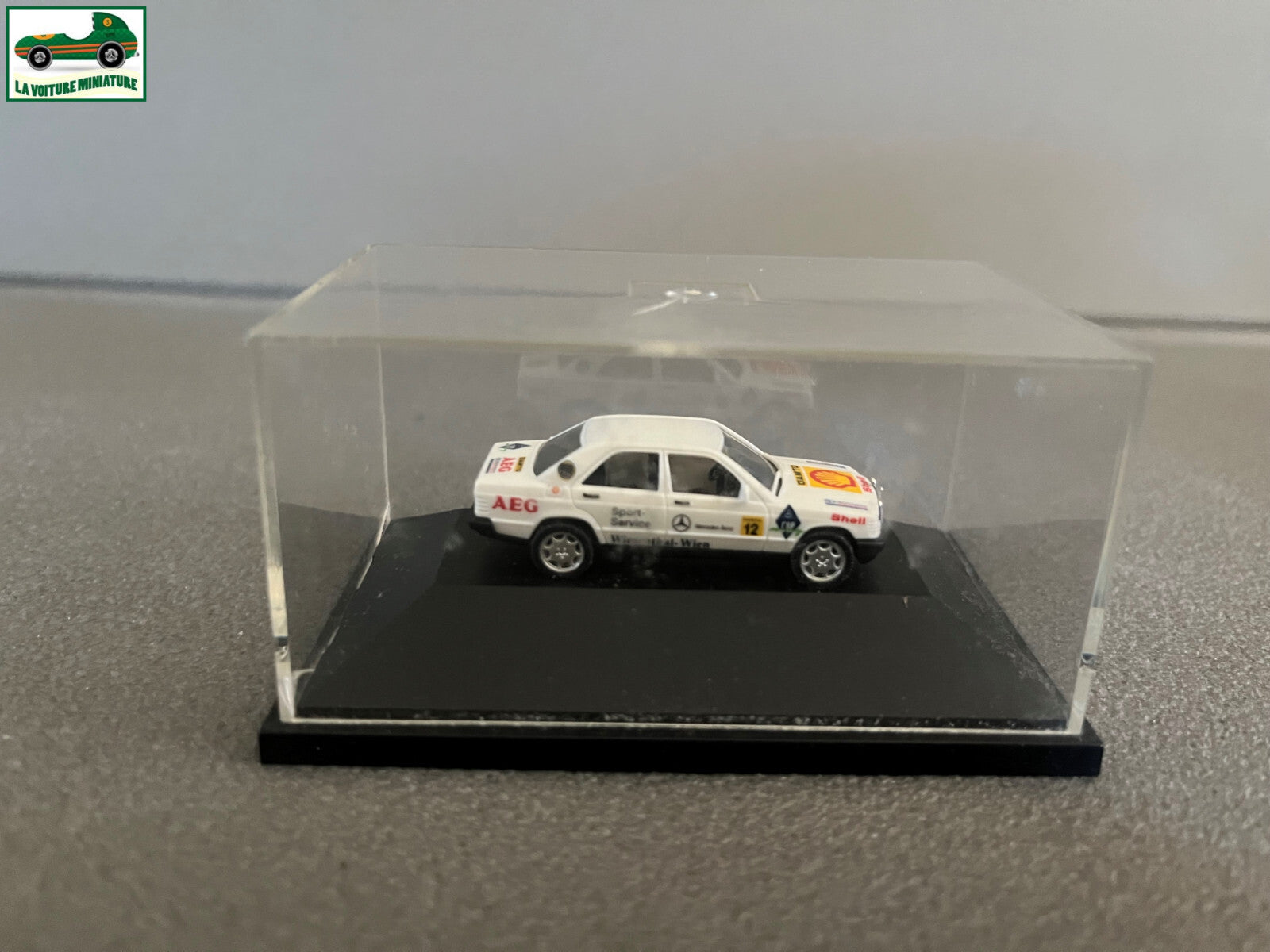 Voiture Miniature Mercedes MB 190 D Economy Cup Herpa 1/87 HO