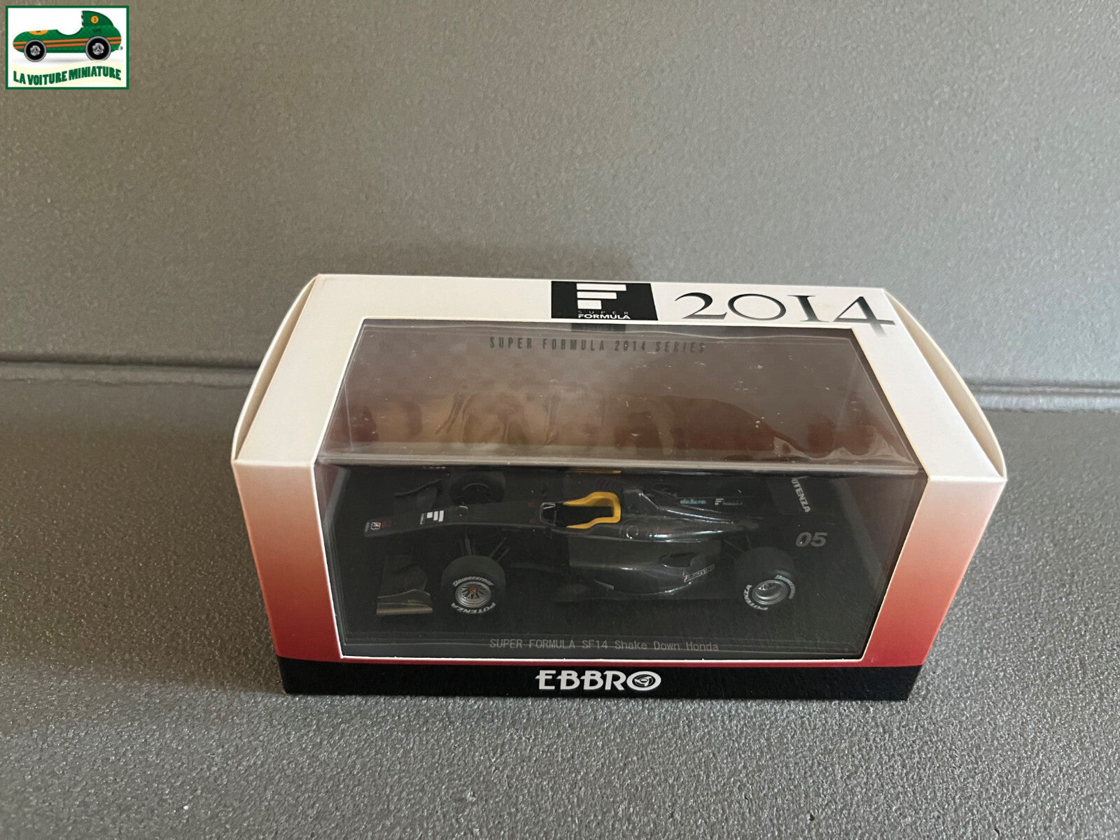 Voiture Miniature Shake Down Honda SF14 Formula 2014 F1 Ebbro au 1/43