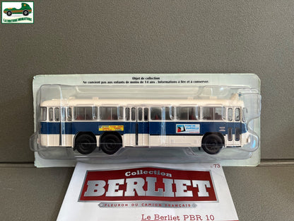 Voiture miniature Camion Berliet PBR 10 Autocar Autobus Bus Hachette 1/43