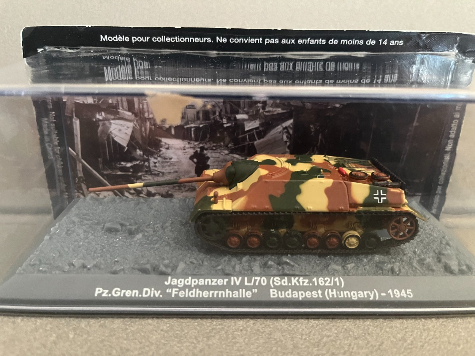 Miniature Militaire Char Tank Blindé Pz.Kpfw. VI Tiger Ausf. E 181 Altaya 1/72