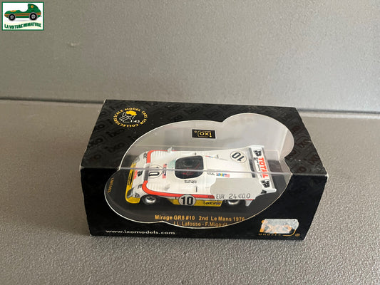 Voiture miniature Mirage GR8 2nd Le Mans 1976 Ixo au 1/43
