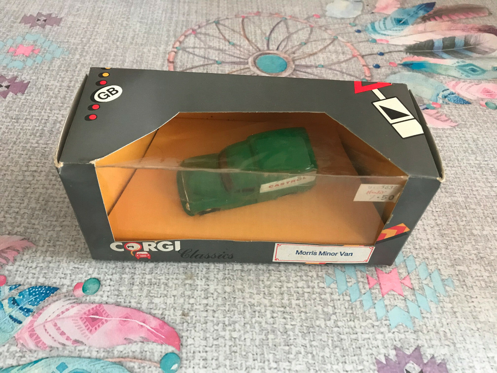 Voiture Miniature Morris Minor Van Castrol Corgi 1/43