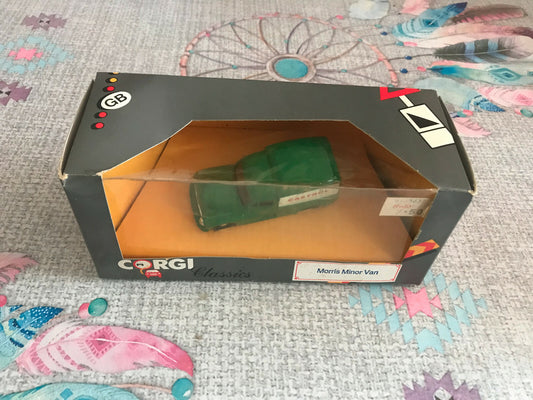 Voiture Miniature Morris Minor Van Castrol Corgi 1/43