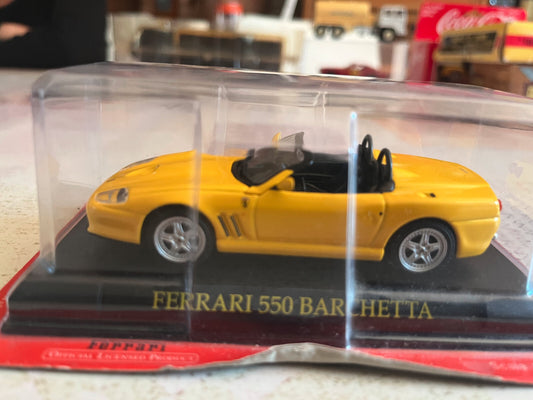 Voiture miniature Collection Ferrari 550 Barchetta Ixo Fabbri au 1/43