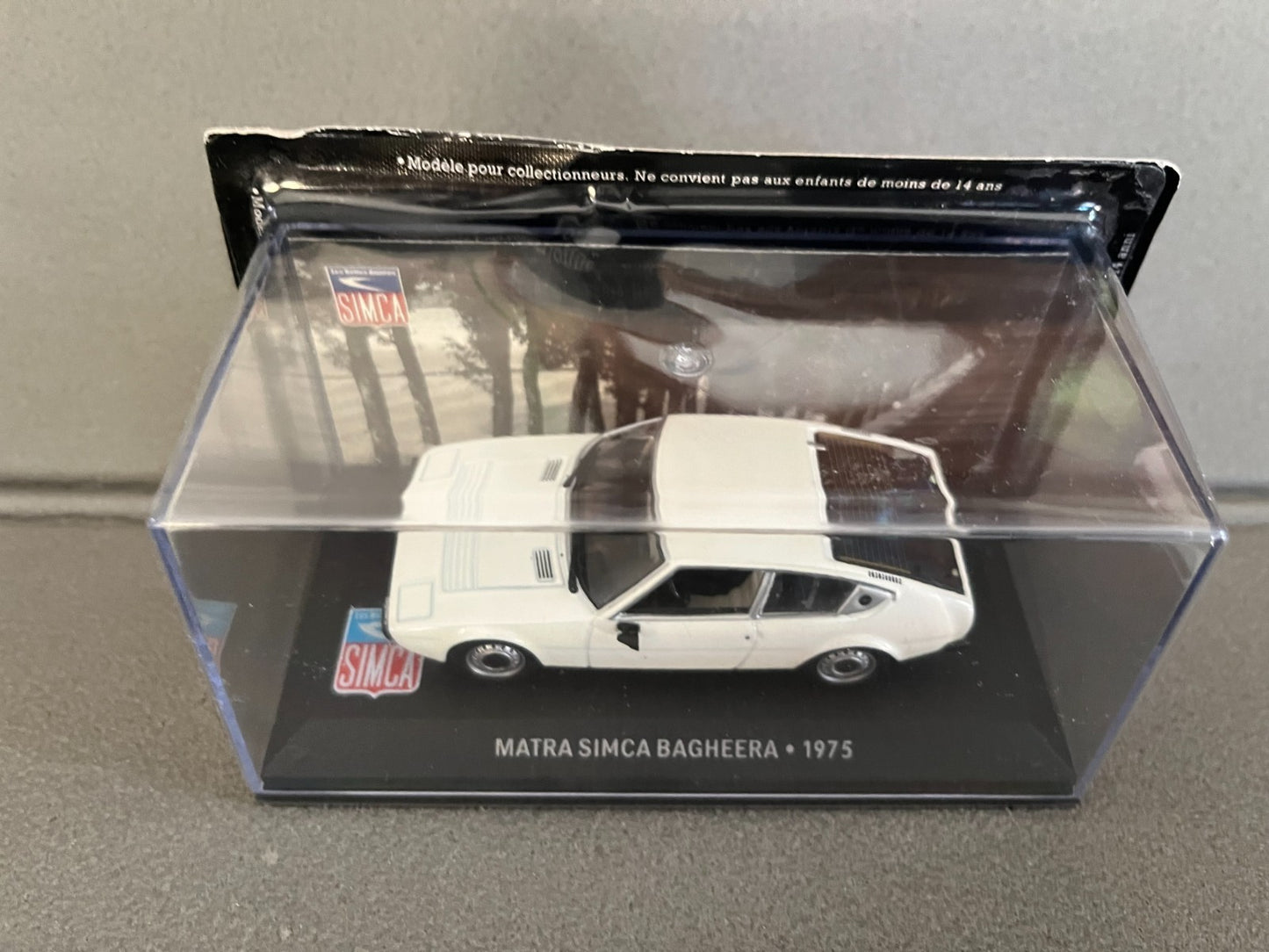 Voiture Miniature Matra Simca Bagheera 1975 Altaya au 1/43