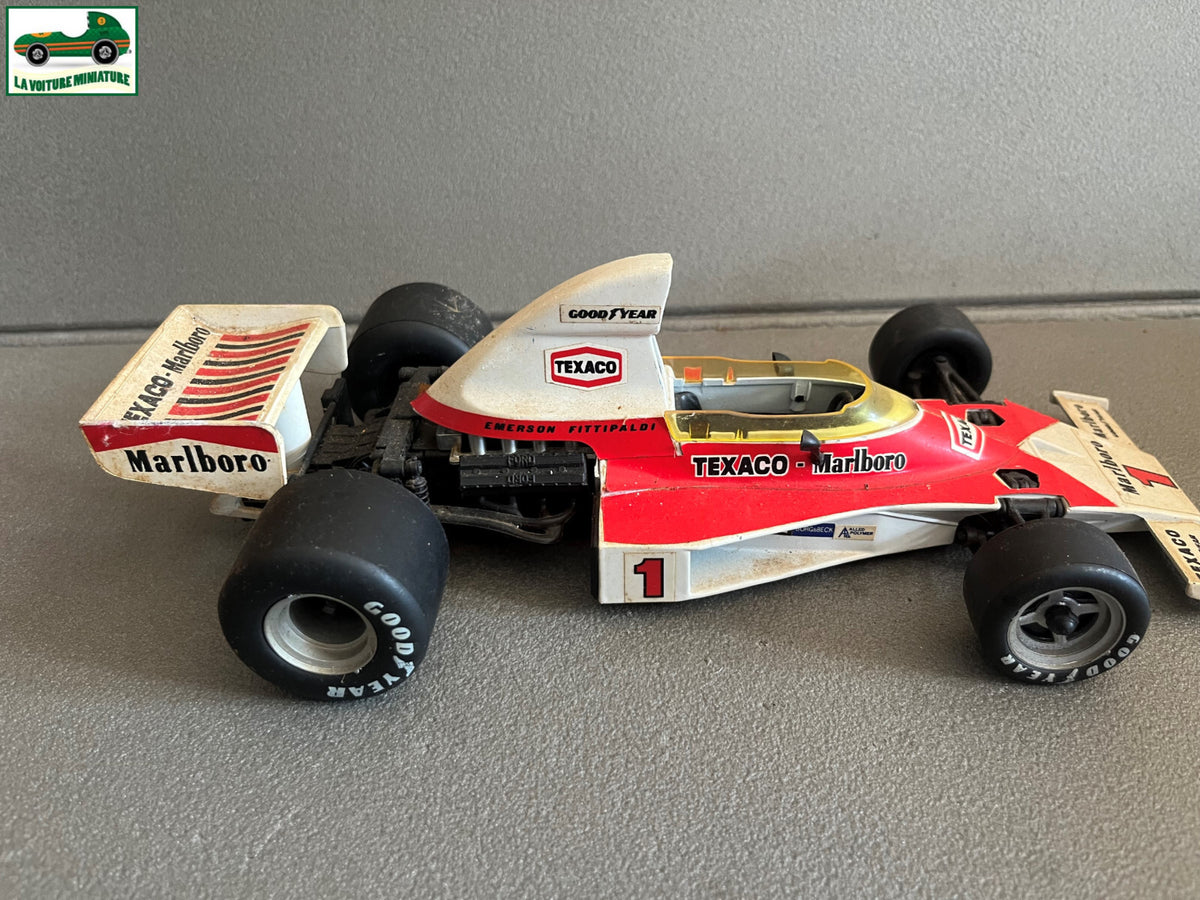 Ancienne Voiture Miniature Mc Laren M23 Fittipaldi F1 Polistil Italy au 1/16