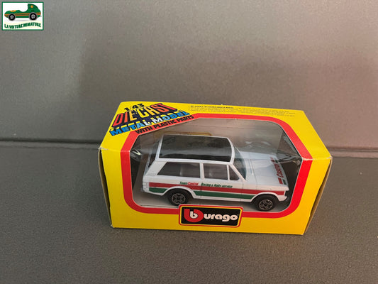 Voiture miniature Range Rover Team Castrol cod. 4156 Burago au 1/43
