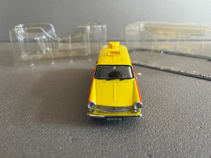 Voiture Miniature Peugeot 404 Berger Tour de France 1966 Norev Vélo au 1/43